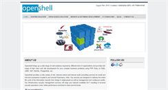 Desktop Screenshot of openshells.net